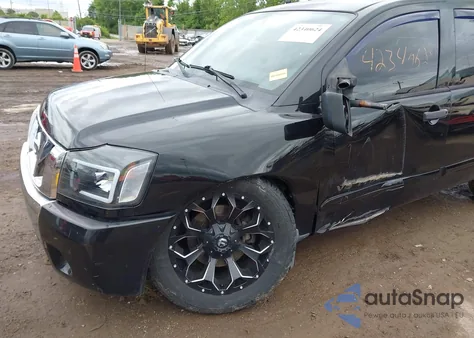 2011 Nissan Titan Sv из США, поврежденный, VIN 1N6AA0EC5BN315853